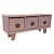 Mini Gaveteiro de Mesa 3 Gavetas - Rosa Bebê - MDF - 1 unidade - Rizzo - Rizzo - Imagem 1