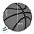 Balão de Festa Metalizado 18" 46cm - Basketball - 1 unidade - Rizzo - Imagem 2