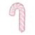 Balão de Festa Metalizado 25" 63cm - Candy Shape Rosa - 1 unidade - Rizzo - Imagem 1