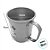 Caneca de Alumínio - Irmãos - 500ml - 1 unidade - Allmix Presentes - Rizzo - Imagem 2