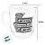 Caneca de Vidro - Super Homem - 300ml - 1 unidade - Allmix Presentes - Rizzo - Imagem 2