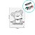 Kit Decorativo - Ursinho - 1 unidade - FestColor - Rizzo - Imagem 2