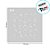 Stencil Fantasma - Ref. 4112 - 1 unidade - RR Cortadores - Rizzo - Imagem 2