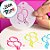 Kit Mini Stencils Parabéns - 7cm - 4 unidades - BlueStar - Rizzo - Imagem 3