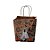 Sacola para Lembracinha Halloween - Fantasma Kraft - 17,5x8,5x21,5cm - 10 unidades - WMA - Rizzo - Imagem 1