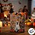 Sacola para Lembracinha Halloween - Fantasma Kraft - 17,5x8,5x21,5cm - 10 unidades - WMA - Rizzo - Imagem 5