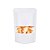 Saco de Papel Branco com Visor Stand Up Pouch Zip 10x15x3,5cm - Hermético e Impermeável Dentro e Fora - 50 un - Rizzo - Imagem 1
