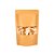 Saco de Papel Kraft com Visor Stand Up Pouch Zip 10x15x3,5cm - Hermético e Impermeável Dentro e Fora - 50 un - Rizzo - Imagem 1