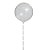 Balão Bubble LED Branco 35cm - 1 unidade - Cromus - Rizzo - Imagem 1