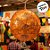 Balão de Festa Metalizado Redondo 20" 50cm - Fogueira de São João - Laranja - 1 unidade - Rizzo - Imagem 1