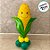 Balão de Festa Metalizado 27" 68cm - Milho - 1 unidade - Rizzo - Imagem 4