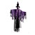 Enfeite de Halloween - Bruxa Cuca - 1,30cm - Com Luz - 1 unidade - Cromus - Rizzo - Imagem 1