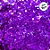 Confete Mini Bolinha Nacarado 15g - Neon Lilás - 1 unidade - Rizzo - Imagem 2