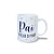 Caneca de Porcelana Personalizado c/ Nome - O Melhor Pai - 1 unidade - Rizzo - Imagem 3