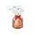 Saco Transparente para Panetone de 100g - Azevinho - 13,5x22,5cm - 100 unidades - Cromus - Rizzo - Imagem 1