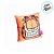 Almofada Garfield "Sorria" - 25cm - 1 unidade - Zona Criativa - Rizzo - Imagem 2