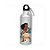 Garrafa de Alumínio com Mosquetão - Moana - 500ml  - 1 unidade - Zona Criativa - Rizzo - Imagem 1
