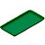 Bandeja Esfera Acrílica Durável Retangular - Verde - 25x13cm - 1 unidade - Rizzo - Rizzo - Imagem 1