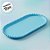 Bandeja Esfera Acrílica Durável Oval - Azul Candy - 25x13cm - 1 unidade - Rizzo - Rizzo - Imagem 1