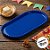 Bandeja Esfera Acrílica Durável Oval - Azul Royal - 25x13cm - 1 unidade - Rizzo - Rizzo - Imagem 1