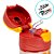 Garrafa Térmica com Canudo Mickey Mouse - 350ml - 1 unidade - Zona Criativa - Rizzo - Imagem 4