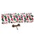 Kit Prendedor Decorativo de Natal - Meias Numeradas 1 a 24 - 1 unidade - Cromus - Rizzo - Imagem 3