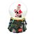 Enfeite Decorativo de Natal - Globo de Neve com Noel - 7cm - 1 unidade - Cromus - Rizzo - Imagem 1