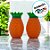 Kit Saleiro e Paliteiro Abacaxi - Laranja - 9,5cm - 1 unidade - Rizzo - Imagem 4