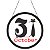 Quadro Redondo de Halloween - 31 October - 1 unidade - Rizzo - Imagem 2