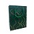 Sacola de Papel para Presente Ondas Almofadadas - Verde - 23x18x10cm - 1 unidade - Rizzo - Imagem 1