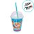 Copo Shake Patrulha Canina - Azul - 280ml - 1 unidade - Plasútil - Rizzo - Imagem 3