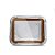 Marmitinha M - Tampa de Acetato com Detalhe Marrom - 8,5x6,5x2,5cm - 12 unidades - Cromus - Rizzo - Imagem 1