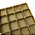 Placa Berço Premium para Doces - Ouro - 60 Cavidades de 4,5x4,5cm  - 5 unidades - Crystal - Rizzo - Imagem 1