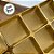 Placa Berço Premium para Doces - Ouro - 54 Cavidades de 5x5cm  - 5 unidades - Crystal - Rizzo - Imagem 4