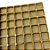 Placa Berço Premium para Doces - Ouro - 117 Cavidades de 3x3cm  - 5 unidades - Crystal - Rizzo - Imagem 1