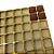 Placa Berço Premium para Doces - Ouro - 117 Cavidades de 3x3cm  - 5 unidades - Crystal - Rizzo - Imagem 2