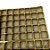 Placa Berço Premium para Doces - Ouro - 150 Cavidades de 2,9x2,9cm  - 5 unidades - Crystal - Rizzo - Imagem 1