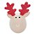 Paliteiro Decorativo Rena de Cerâmica de Natal - 9cm - 1 unidade - Rizzo - Imagem 5