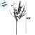 Galho Decorativo - Folhas e Sementes - 50cm - 1 unidade - Rizzo - Imagem 2