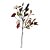 Galho de Flor Decorativa - Branca e Vermelha - 47cm - 1 unidade - Rizzo - Imagem 1