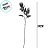 Galho Decorativo - Sementes Vermelhas - 94cm - 1 unidade - Rizzo - Imagem 2