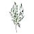 Galho Decorativo - Folhagem Neve Glitter - 94cm - 1 unidade - Rizzo - Imagem 1