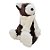 Enfeite de Natal - Urso Sentado Marrom de Cachecol Branco - 21,5x16x17,5cm - 1 unidade - Rizzo - Imagem 1