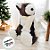 Enfeite de Natal - Urso Sentado Marrom de Cachecol Branco - 21,5x16x17,5cm - 1 unidade - Rizzo - Imagem 6