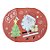 Tapete Decorativo de Natal - Papai Noel Vermelho - 78x68cm - 1 unidade - Rizzo - Imagem 1