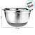 Bowl Multiuso Inox com Base de Silicone - 21cm - 1 unidade - Clink - Rizzo - Imagem 2