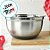 Bowl Multiuso Inox com Base de Silicone - 21cm - 1 unidade - Clink - Rizzo - Imagem 3