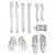 Enfeite Decorativo Halloween - Kit Esqueleto  - 1 unidade - Cromus - Rizzo - Imagem 4