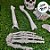 Enfeite Decorativo Halloween - Kit Esqueleto  - 1 unidade - Cromus - Rizzo - Imagem 6