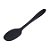 Colher de Silicone Preto - 28cm - 1 unidade - Rizzo - Imagem 1